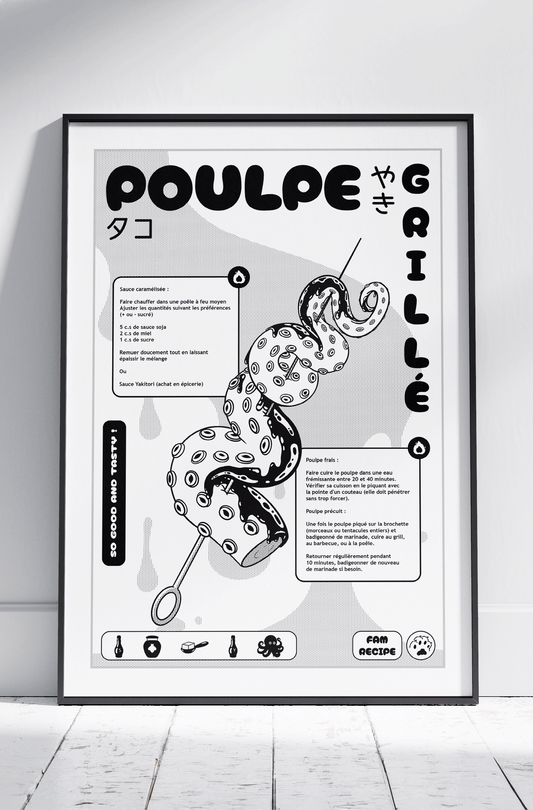 Recette Poulpe grillé 🐙